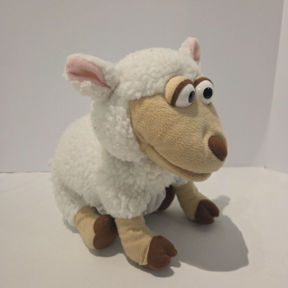 Silly Puppets Lamb Sheep Animal Hand Cute Full Body Puppet 13"